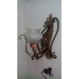 Кованая лампа патинированная Legran