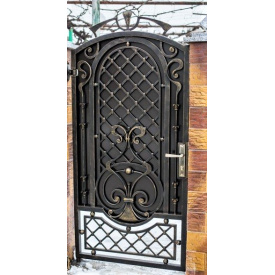 Хвіртка кована з міцним каркасом і замком Legran
