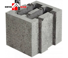 Блок будівельний керамзитобетонний шлакоблок стіновий 200х250х188 мм