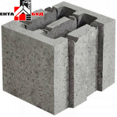 Блок будівельний керамзитобетонний шлакоблок стіновий 200х250х188 мм Тернопіль