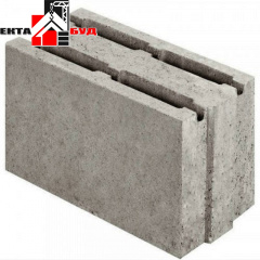 Блок строительный бетонный шлакоблок стеновой 390х190х188 мм Кропивницкий