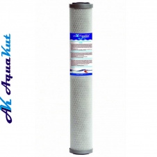 Фото - AquaKut Картридж прессованный активированный уголь FCCBL ВВ 20" Slim 2 1/2" AquaKut Картридж прессованный активированный уголь FCCBL ВВ 20" Slim 2 1/2"