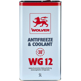 Антифриз Wolver Antifreeze&Coolant WG12 5 л Красный