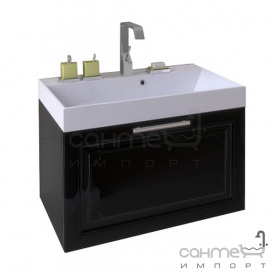 Тумба подвесная под раковину Marsan Patricia 700 золото фурнитура золото