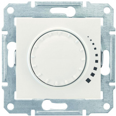 Светорегулятор поворотно-нажимной Schneider Electric Sedna 60-500 Вт Белый Одесса