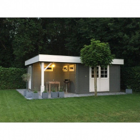 Сарай з дерева 4.9х4,9 м. Modern barn - 84