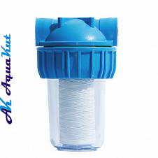 Aquakut Колба 3Р 5*2" латунная резьба 3/4" (с креплением и ключем)