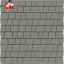 Тротуарная плитка брусчатка Мозаика Авеню 60 мм Серый мультиформатная вибропрессованная Ковальская 6 см Надворная