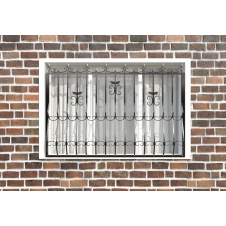 Ґрати металеві з кованими елементами РС-3