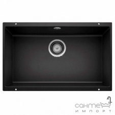 Гранитная кухонная мойка Blanco Silgranit Rotan 700-U 526099 черный