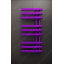Комбинированный полотенцесушитель Magnum Фиолетовый 800x500 Чернігів