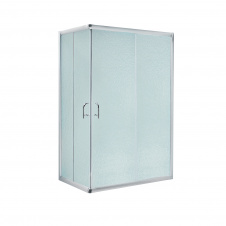 Душова кабіна Lidz Wawel SC100x80.SAT.LOW.FR скло Frost 5 мм без піддону