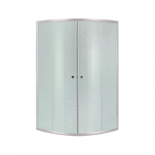 Душова кабіна Lidz Latwa SC90x90.SAT.MID.FR скло Frost 4 мм без піддону