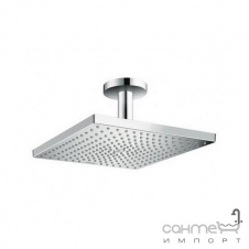 Верхний душ, потолочное подсоединение Hansgrohe Raindance E 300 AIR 1jet EcoSmart 9 л/мин 26251000 хром