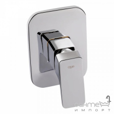 Смеситель для душа скрытого монтажа Q-tap Namesti 6025102NC хром