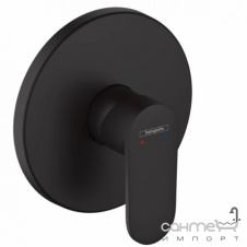 Смеситель для душа скрытого монтажа Hansgrohe Vernis Blend 150 71667670 матовый черный
