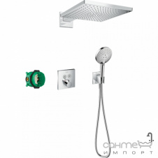 Душова система прихованого монтажу Hansgrohe Raindance E 300 1 jet 27952000 хром