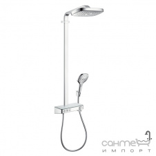 Душова стійка Hansgrohe Raindance Select E 300 3jet Showerpipe 27127000