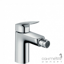 Смеситель для биде с донным клапаном pop-up Hansgrohe Logis 71200000 Хром