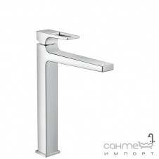 Смеситель для раковины с донным клапаном push-open Hansgrohe Metropol 260 74512000 хром
