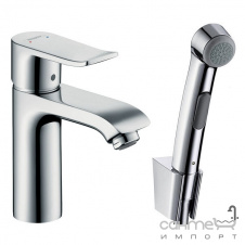 Змішувач для раковини з лійкою для біде Hansgrohe Metris 31285000