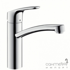 Смеситель для кухни с накидной гайкой Hansgrohe Focus E2 31806800 нерж. сталь