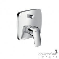 Смеситель для ванны скрытого монтажа Hansgrohe Logis 71405000 Хром