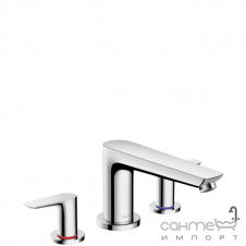 Змішувач для ванни врізний на три отвори Hansgrohe Talis E 71747000 Хром
