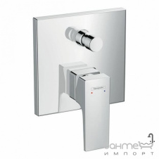 Смеситель для ванны скрытого монтажа Hansgrohe Metropol 32545000 хром