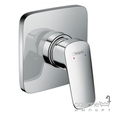 Внешняя часть смесителя для душа скрытого монтажа Hansgrohe Logis 71604000 хром