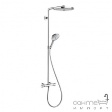 Душова стійка Hansgrohe Raindance Select S 300 2jet Showerpipe 27133400 хром/білий