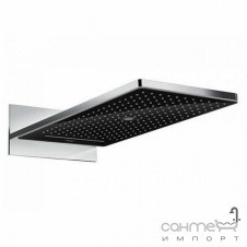 Верхний душ с настенным монтажом Hansgrohe Raindance Rainmaker Select 3j 24001600 хром/чёрный