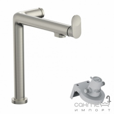 Смеситель для кухни с подключением для фильтрованной воды Hansgrohe Aqiuttura M91 76804800 нержавеющая сталь