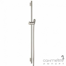 Душевая штанга 90см со шлангом Hansgrohe Unica Puro 28631820 никель браш