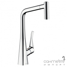 Смеситель для кухни с выдвижным душем Hansgrohe Metris 14820000