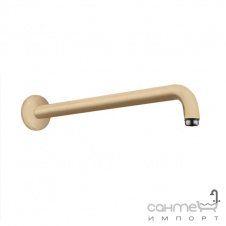 Настенный кронштейн Hansgrohe Shower arm 389 mm 27413140 бронза матовая