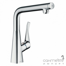 Змішувач для кухні з витяжним виливом Hansgrohe Metris Select M71 14785000 хром