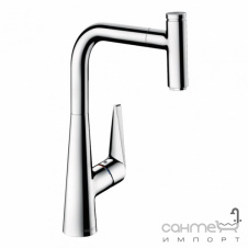 Змішувач для кухні з витяжним виливом Hansgrohe Talis Select M51 Eco 72826000 хром