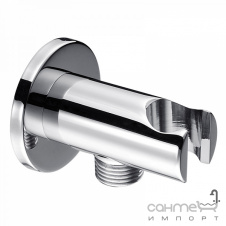 Подсоединение для душевого шланга с держателем для лейки Vito 1602-005CH хром
