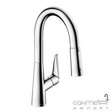 Смеситель для кухни с выдвижным душем Hansgrohe Talis S 72815000 хром
