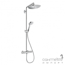 Душевая стойка со смесителем-термостатом Hansgrohe Croma Select S 26790000 хром