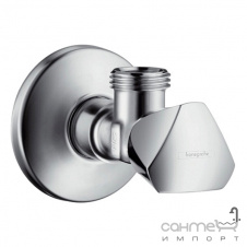 Вентиль угловой с подключением Hansgrohe E 1/2-1/2 13903000 хром