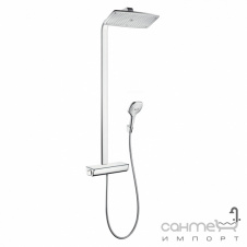Душовий гарнітур з верхнім душем Hansgrohe Raindance Select 360 Showerpipe 1/2 27112000 хром