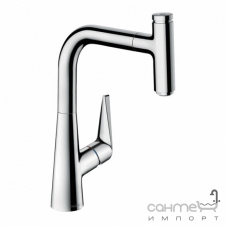 Змішувач для кухні з витяжним виливом Hansgrohe Talis Select M51 72822000 хром