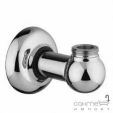 Настенный крепеж встраиваемый в стену для штанги Bugnatese Accessori 19390 CR хром
