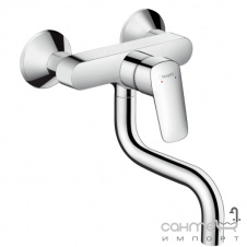 Фото - Змішувач для кухні настінний Hansgrohe Logis 71836000 Хром Змішувач для кухні настінний Hansgrohe Logis 71836000 Хром