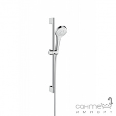 Душовий комплект версія EcoSmart Hansgrohe Croma Select S Vario Shower Set 0.65 m 26563400 білий/хром