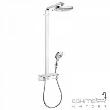 Душова стійка Hansgrohe Raindance Select E 300 2jet ST Showerpipe EcoSmart 27283000