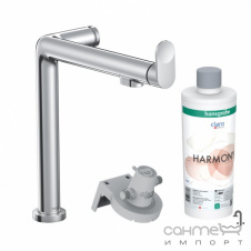 Смеситель для кухни + фильтр Hansgrohe Aqiuttura M91 76802000 хром
