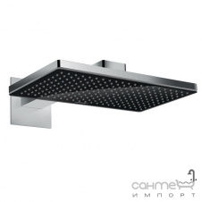 Верхний душ с кронштейном Hansgrohe Rainmaker Select 460 24003600 хром/черный
